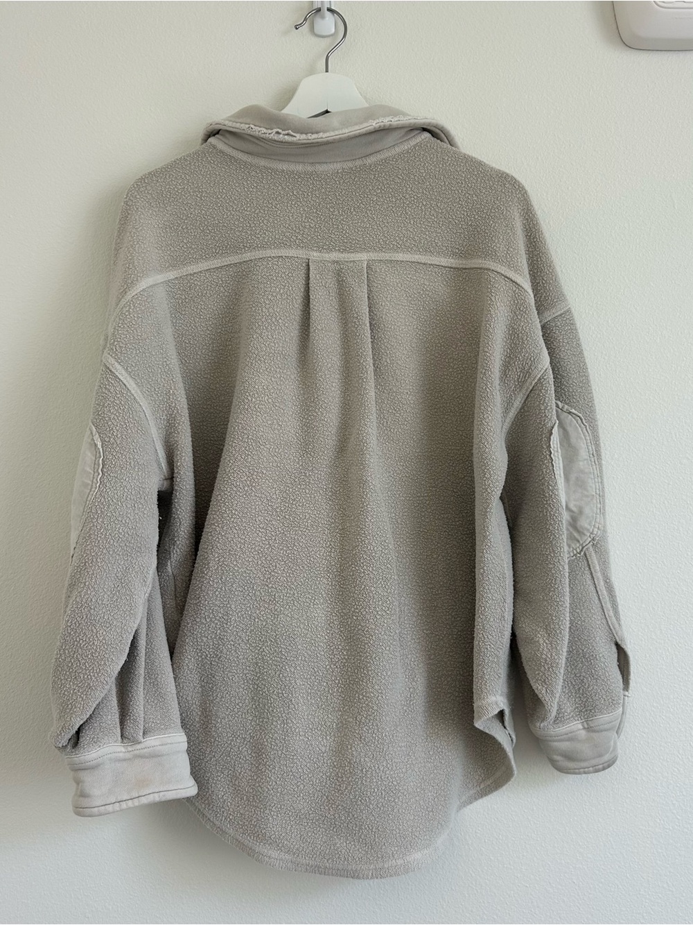Free People Ruby Jacket/Shacket In Stone - S - Picture 6 of 9